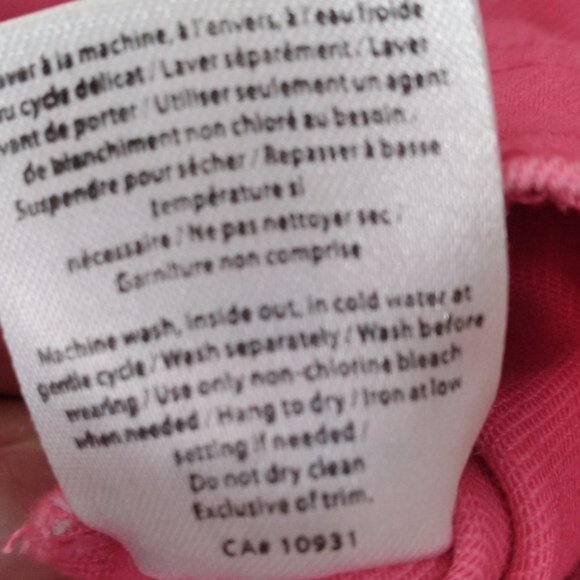 Super fun Pink Denim Jacket with a touch of Bling - Picture 5 of 5